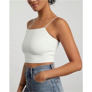 Everlane Square Neck Cropped Tank